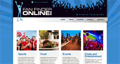 Desktop Screenshot of fanfinderonline.com